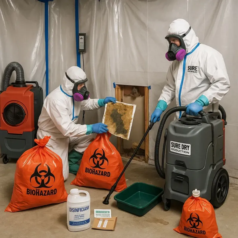 Contaminated Water Handling Protocols process in Richland, MS