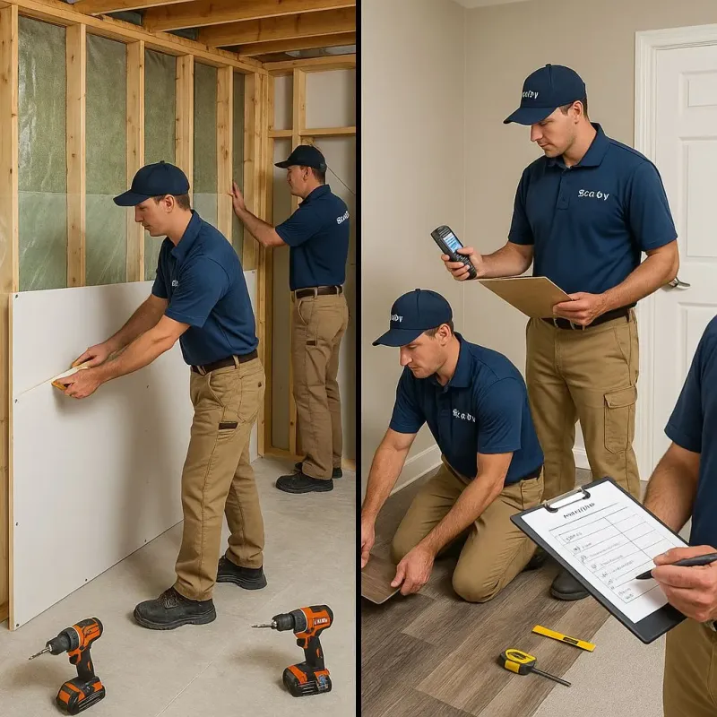 Repairs and Reconstruction process in Richland, MS
